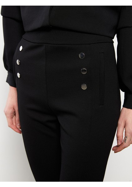 Yeni Sezon Kadın Dar Fit Düz Pantolon modelleri