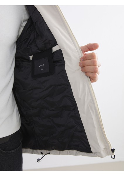 Yeni Sezon Bol Kalıp Kapüşonlu Kalın Erkek Şişme Mont fırsatları