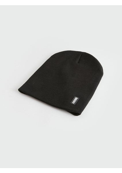 Yeni Sezon Etiket Detaylı Erkek Triko Bere fiyatları