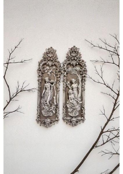 Dekoratif Ikili Duvar Panosu