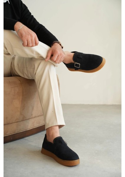 Sptrns Kb-Kx1 Kuback Lacivert Kahve Taban Kürklü Günlük Erkek Ayakkabı (Numara: 43) fırsatları