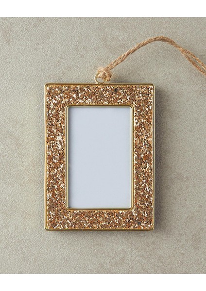 Glitter Çerçeveli Yılbaşı Ağaç Süsü Gold (13.11.2025) fiyatları