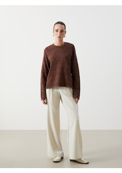 Yeni Sezon Bisiklet Yaka Desenli Kadın Triko Kazak fiyatları