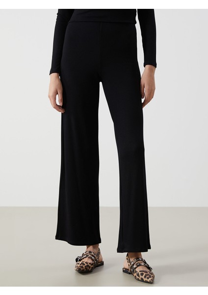 Yeni Sezon Beli Lastikli Dokulu Kadın Pantolon fiyatları