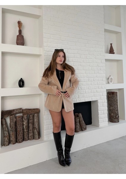 Sptrns Fok Ceket Premıum Kalite Bej ST255860 (Beden: S) fiyatları