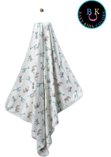 Baskılı Bebek Battaniyesi 80*90 Çift Kat