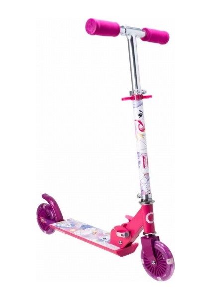 Evo 2 Tekerlekli Katlanabilir Unicorn Inline Işıklı Scooter fiyatları