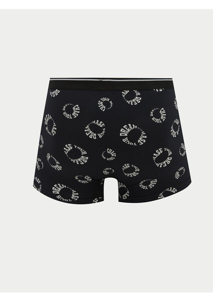 Yeni Sezon Standart Kalıp Desenli Erkek Boxer 3'lü indirimleri