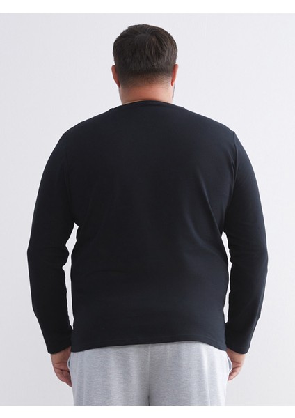 Yeni Sezon Büyük Beden Bisiklet Yaka Beşiktaş Baskılı Erkek Pijama Üst fiyatları