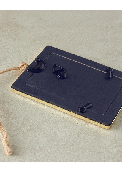 Glitter Çerçeveli Yılbaşı Ağaç Süsü Gold (13.11.2025) fırsatları