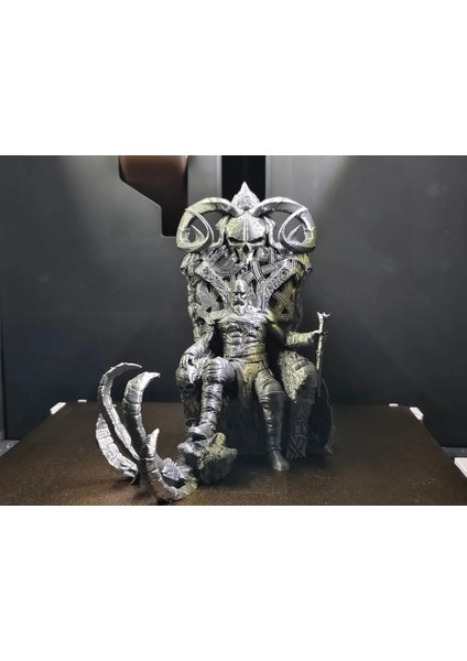 CRAFTSY3D Kratos Sparta Savaşçısı Figür – God Of War Temalı 3D Baskı Model - Boyasız/beyaz modelleri