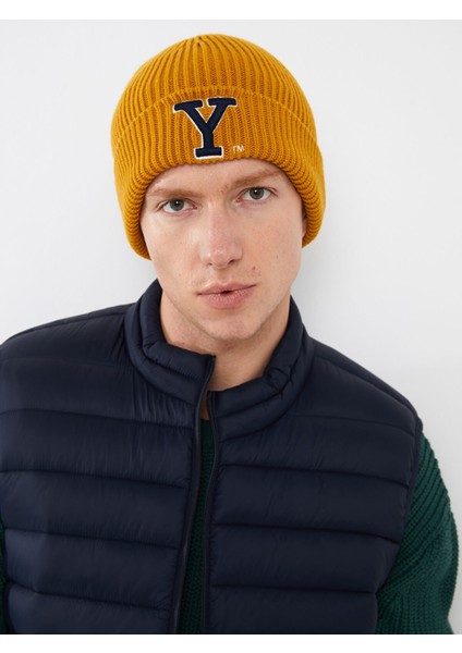 Yeni Sezon Nakışlı Triko Erkek Bere