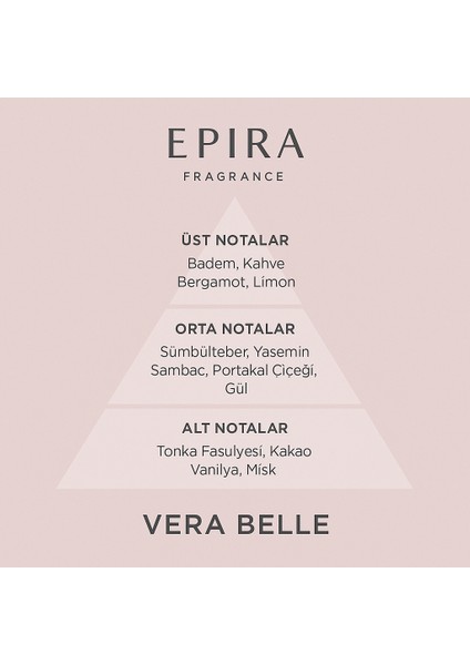 Epıra Vera Belle Kadın Parfüm 50ML Edp fiyatları