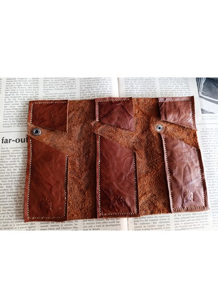 Hakiki Deri Tamamen El Emeği Özel Kalemleriniz Için Kalemlik Kalemkutu (8*18CM ) NLU64 modelleri