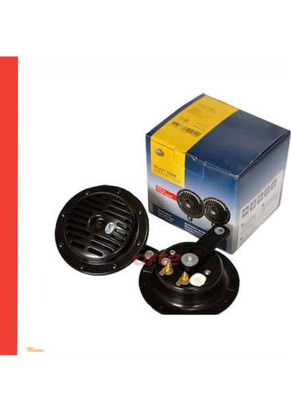 Supertone Korna Seti | 12V – 72W – 114 Db | Çift Korna | %100 Orijinal Hella