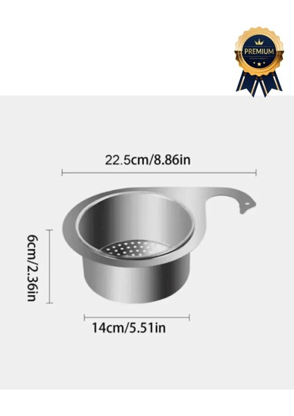 Premium Modern Paslanmaz Çelik Kuğu Tasarımlı Süzgeçli Asılabilen Tezgah Üstü Lavabo Drenaj Sepeti modelleri