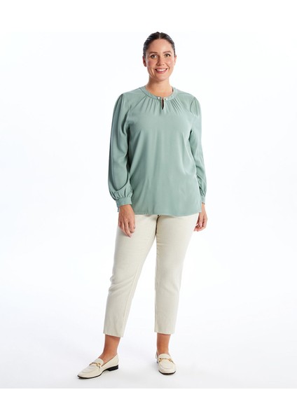 Yeni Sezon Bisiklet Yaka Kadın Bluz fiyatları