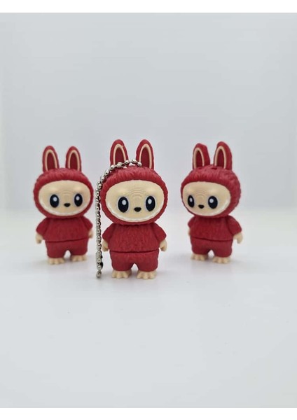 Maxipop Koleksiyonluk Mini Labubu Figür Anahtarlık – Kırmızı fiyatları