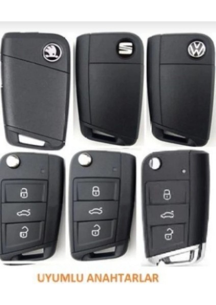 Seat Leon Fr Ibiza Arona Tarraco Lüks Nano Anahtar Koruma Kılıfı Kırmızı Altın Renk fiyatları