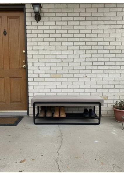 Line Puf & Ayakkabılık Kapucıno