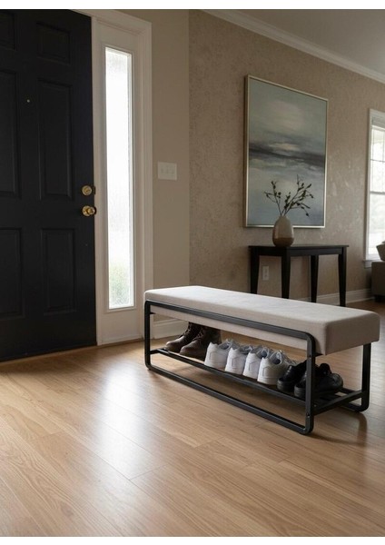 Line Puf & Ayakkabılık Kapucıno modelleri