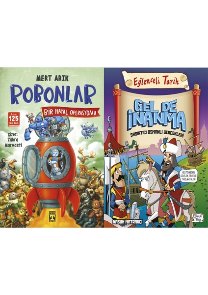 Robonlar 2 Bir Hayal Operasyonu (Mert Arık) ve Gel De Inanma - Şaşırtıcı Osmanlı Gerçekleri