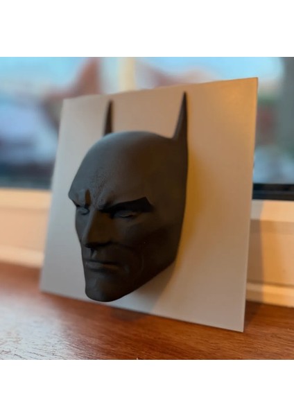 CRAFTSY3D Batman Duvar Sanatı – Dekoratif 3D Baskı Yarasa Logosu Tablo modelleri