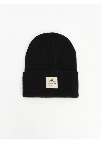 Yeni Sezon Etiket Nakışlı Erkek Bere