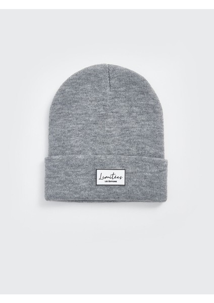 Yeni Sezon Erkek Etiket Baskılı Triko Bere indirimleri