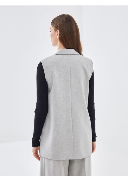 Yeni Sezon Ceket Yaka Kadın Klasik Yelek fırsatları