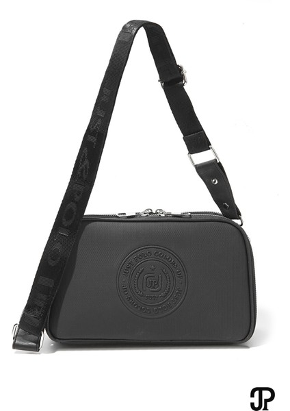 Orijinal Just Polo Collection 5 Bölmeli Lüks Yumuşak Deri Ayarlanabilir Çapraz Askılı Omuz Çantası fırsatları