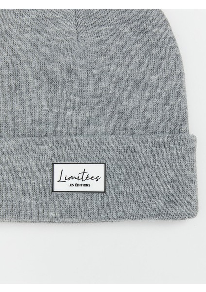 Yeni Sezon Erkek Etiket Baskılı Triko Bere fırsatları