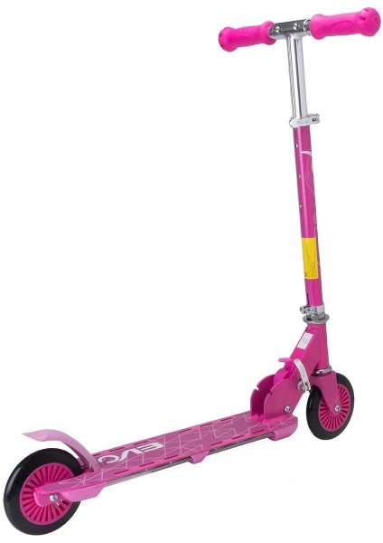 Evo 2 Tekerlekli Flash Işıklı Pembe Scooter modelleri