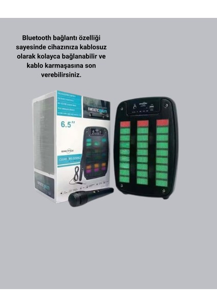 Yzlal Bluetooth Hoparlör – Kablosuz Bağlantı, 2 Saat Müzik Süresi fırsatları