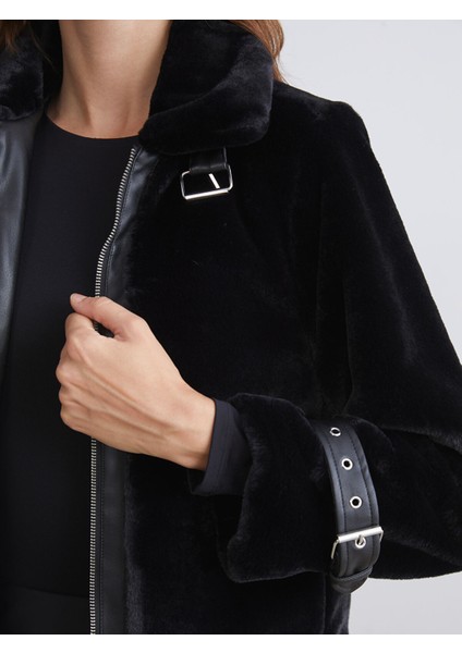 Yeni Sezon Ceket Yaka Kadın Kürk Mont indirimleri