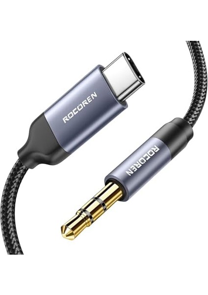 Type-C To 3.5mm Aux Hi-Fi Dac Ses Kablosu 50 cm modelleri