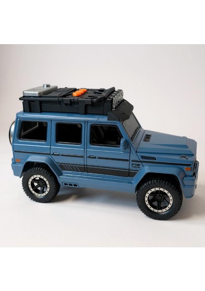 Işıklı Müzikli Lüks Jeep Oyuncak Araba - 1:16 Ölçekli Off-Road Model (3+ Yaş) indirimleri