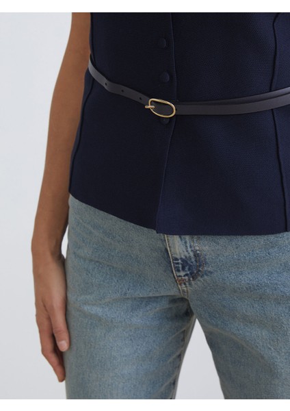 Yeni Sezon Beli Kemerli Kadın Triko Hırka modelleri