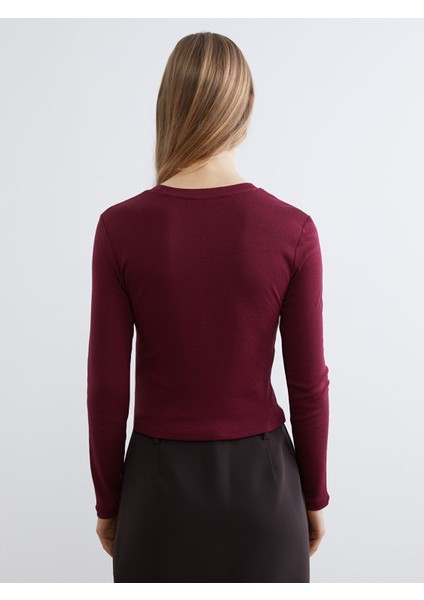 Yeni Sezon Bisiklet Yaka Modal Karışımlı Kadın Body fırsatları