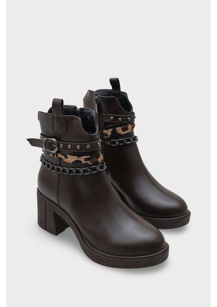 Meridith Metal Tokalı Kadın Bot