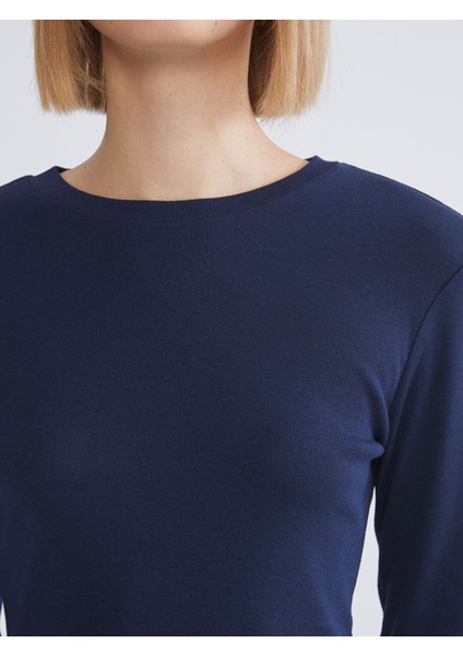 Yeni Sezon Bisiklet Yaka Modal Karışımlı Kadın Body modelleri