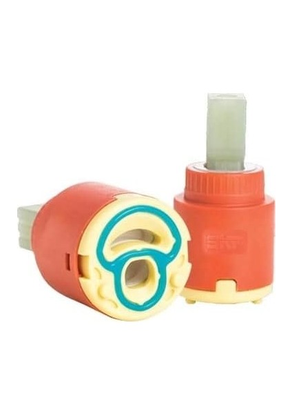 Aç-Kapa Batarya Musluk Kartuşu 40 Lik - Düz Ayaksız Kartuş 1