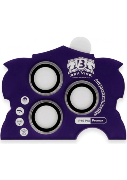 Ieg iPhone 16 Pro Max Bilvis Titan Kamera Lens - Titan Gri fiyatları