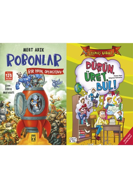 Robonlar 2 Bir Hayal Operasyonu (Mert Arık) ve Düşün Üret Bul