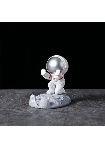 Telefon Telefon Tutucu Tablet Ergonomik ve Işinizi Kolaylaştırır Kibar ve Şık Görünümü Ile Tahmininizden Çok Iş Yapar Dekoratif Yapısı Ile Hoş Bir Görüntü Sunar (Gümüş Kafa)