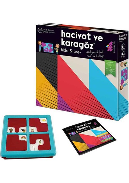 Zeka Hacivat ve Karagöz Hide & Find Oyunu 3+ Yaş 1+ Oyuncu