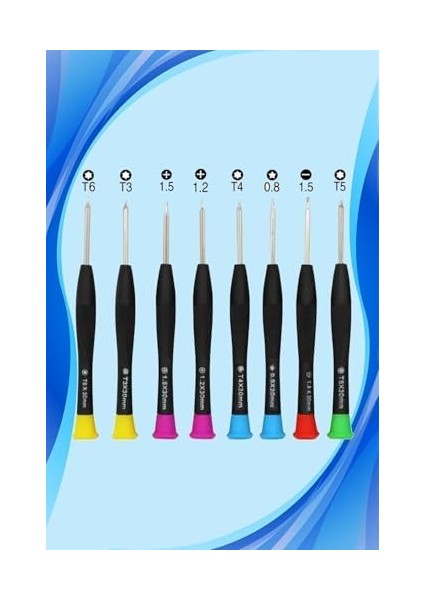 8 Parça Saatçi ve Telefoncu Tornavida Seti modelleri