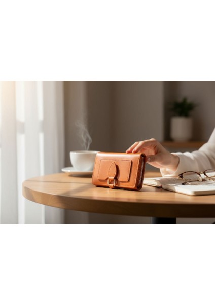 Kadın Cüzdan – Fermuarlı Bozuk Para Bölmeli – Çok Gözlü Kullanım Sağlayan Cüzdan – Şık Kapaklı Tasarım Kompakt Cüzdan – Günlük Kullanıma Uygun Çanta Içi Kadın Cüzdan – Hediyelik Şık Kadın Aksesuar