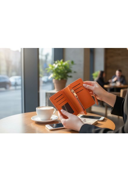 Kadın Cüzdan – Fermuarlı Bozuk Para Bölmeli – Çok Gözlü Kullanım Sağlayan Cüzdan – Şık Kapaklı Tasarım Kompakt Cüzdan – Günlük Kullanıma Uygun Çanta Içi Kadın Cüzdan – Hediyelik Şık Kadın Aksesuar modelleri