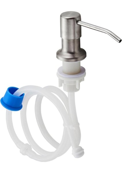 Paslanmaz Çelik Sıvı Sabunluk Pompası Lavabo Tezgah Altı Mutfak Lavaboları Tezgahları